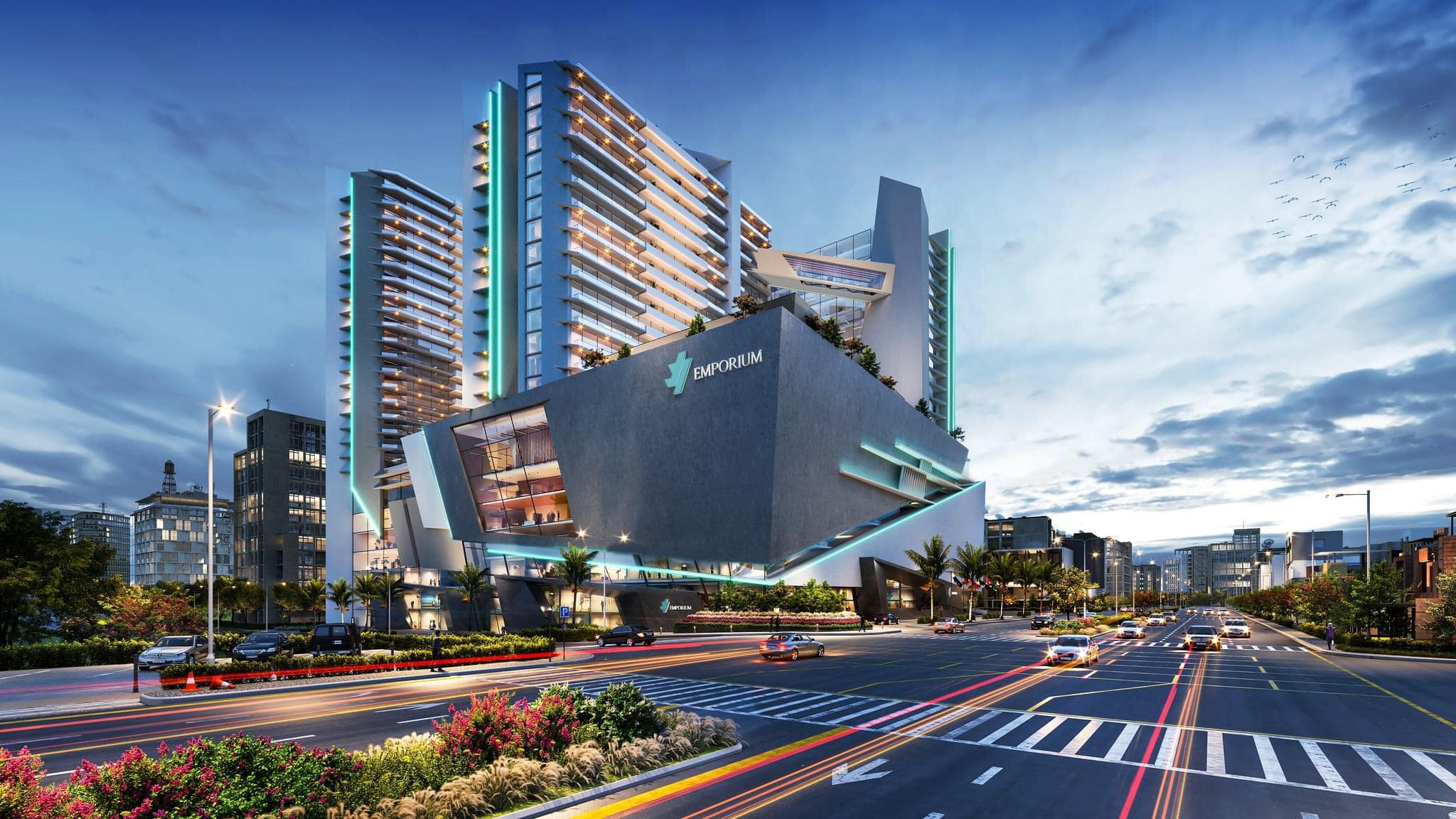 J7 Emporium commercial development in B-17 Islamabad with modern architecture